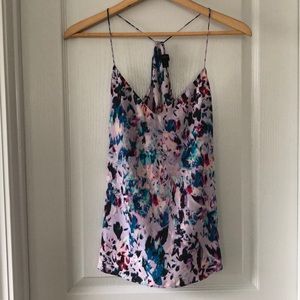 Jcrew multi colored cami